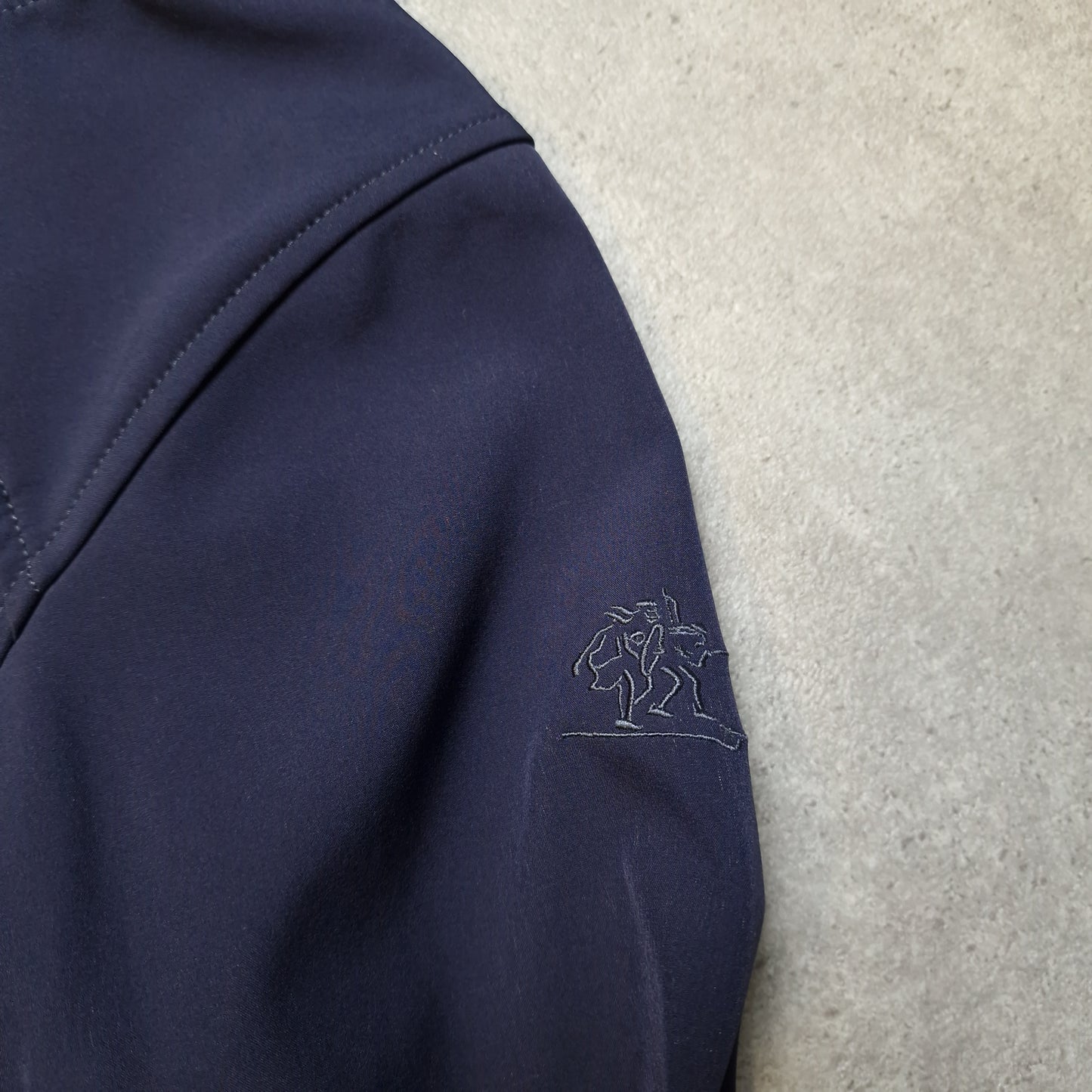 Bergans Of Norway soft shell jacket in blue - women's XS