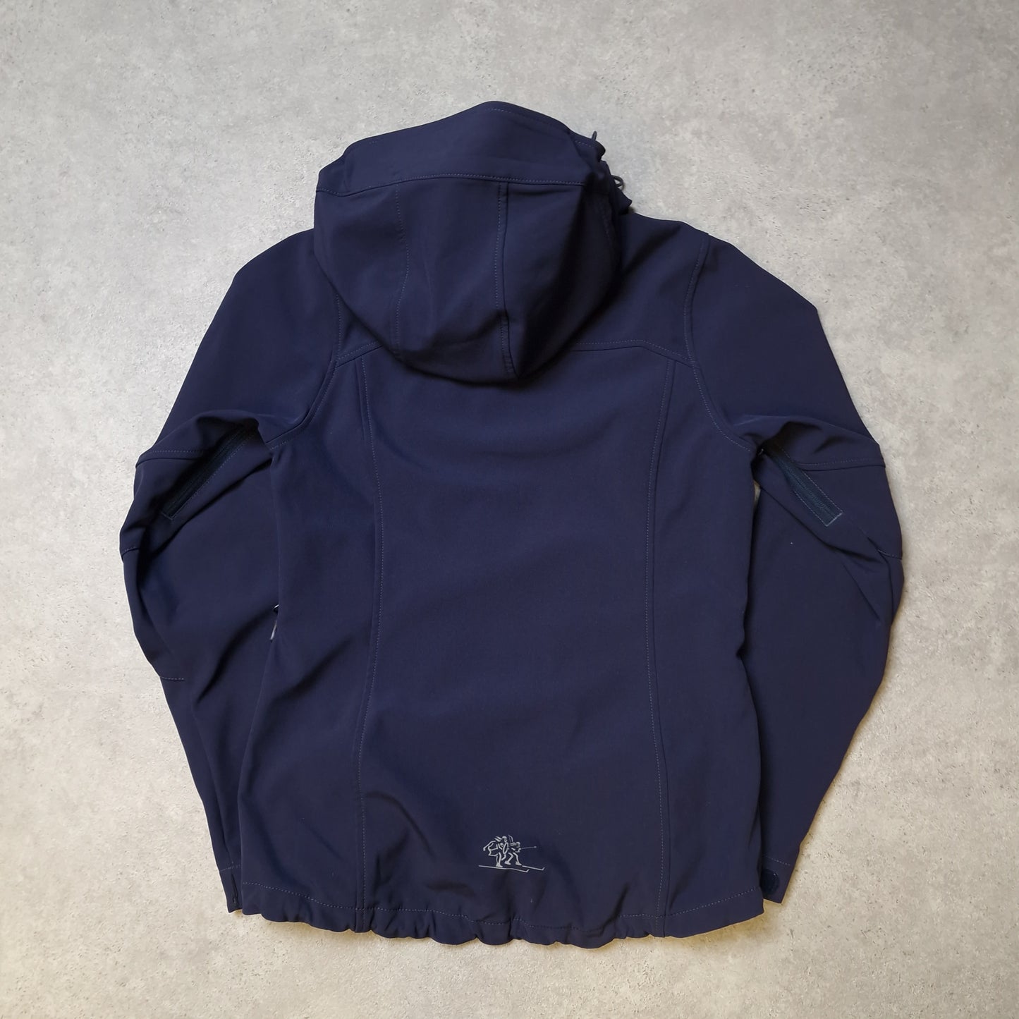 Bergans Of Norway soft shell jacket in blue - women's XS