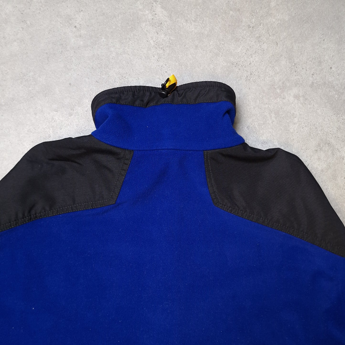 00s Berghaus full zip fleece in blue and black - medium