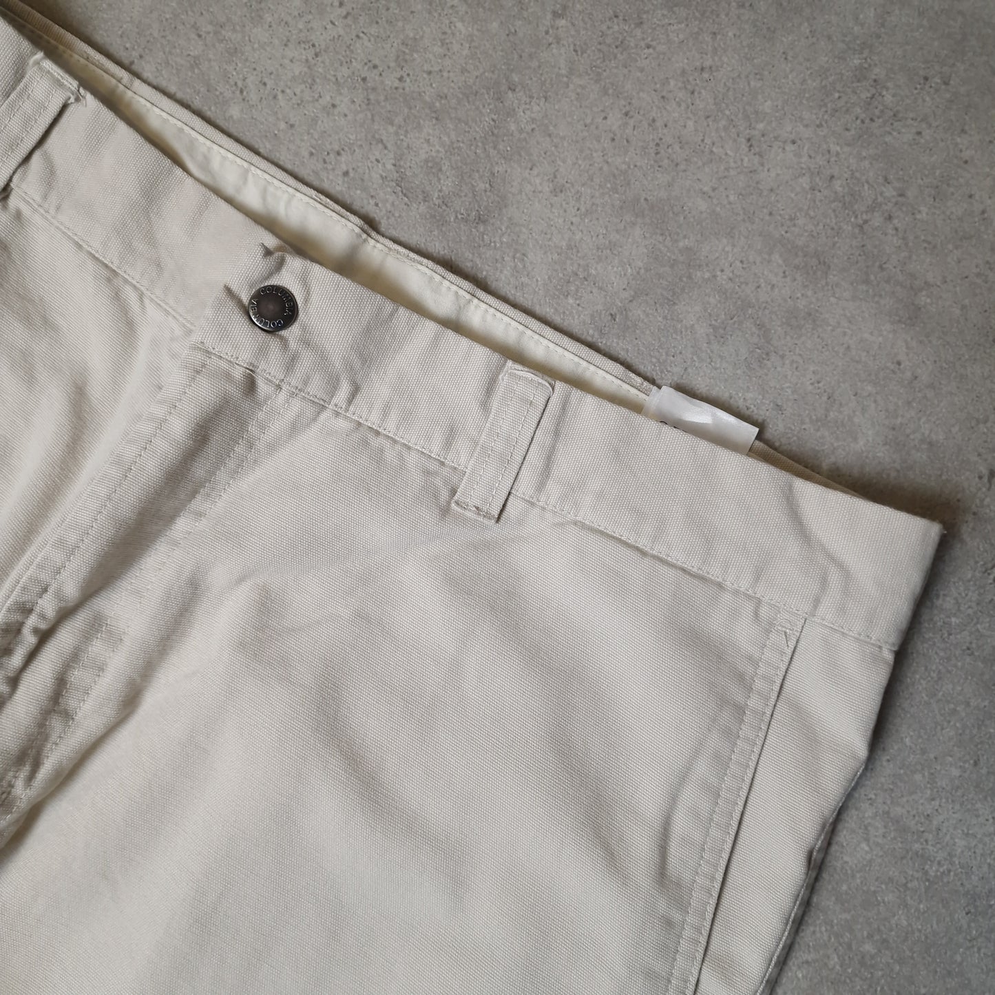 Columbia carpenter trousers in cream - W36"