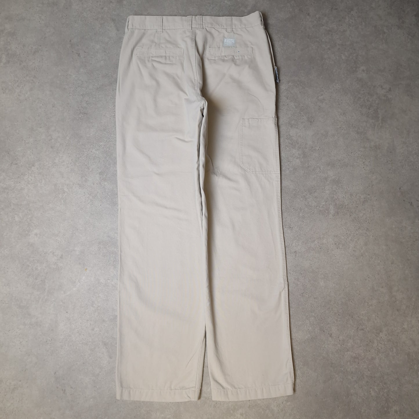 Columbia carpenter trousers in cream - W36"