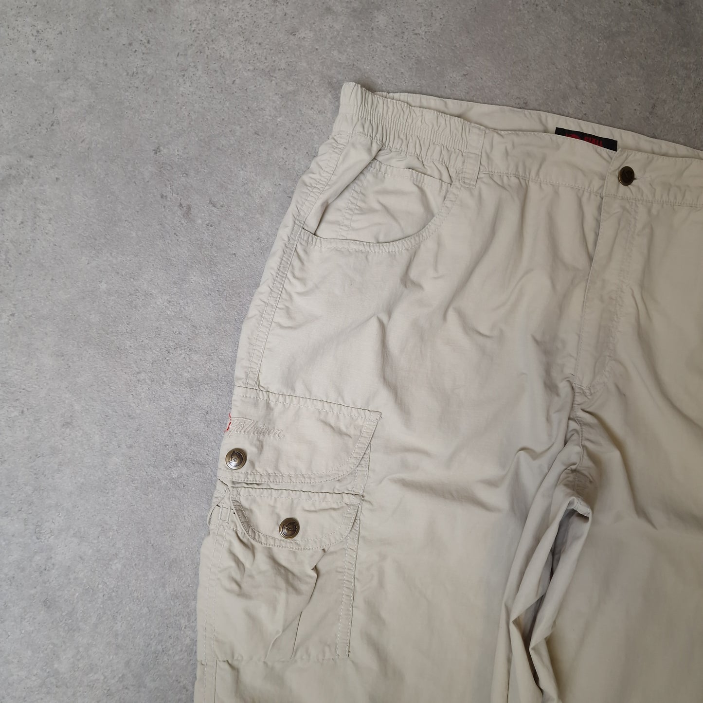 Fjallraven trousers in cream - 34x34