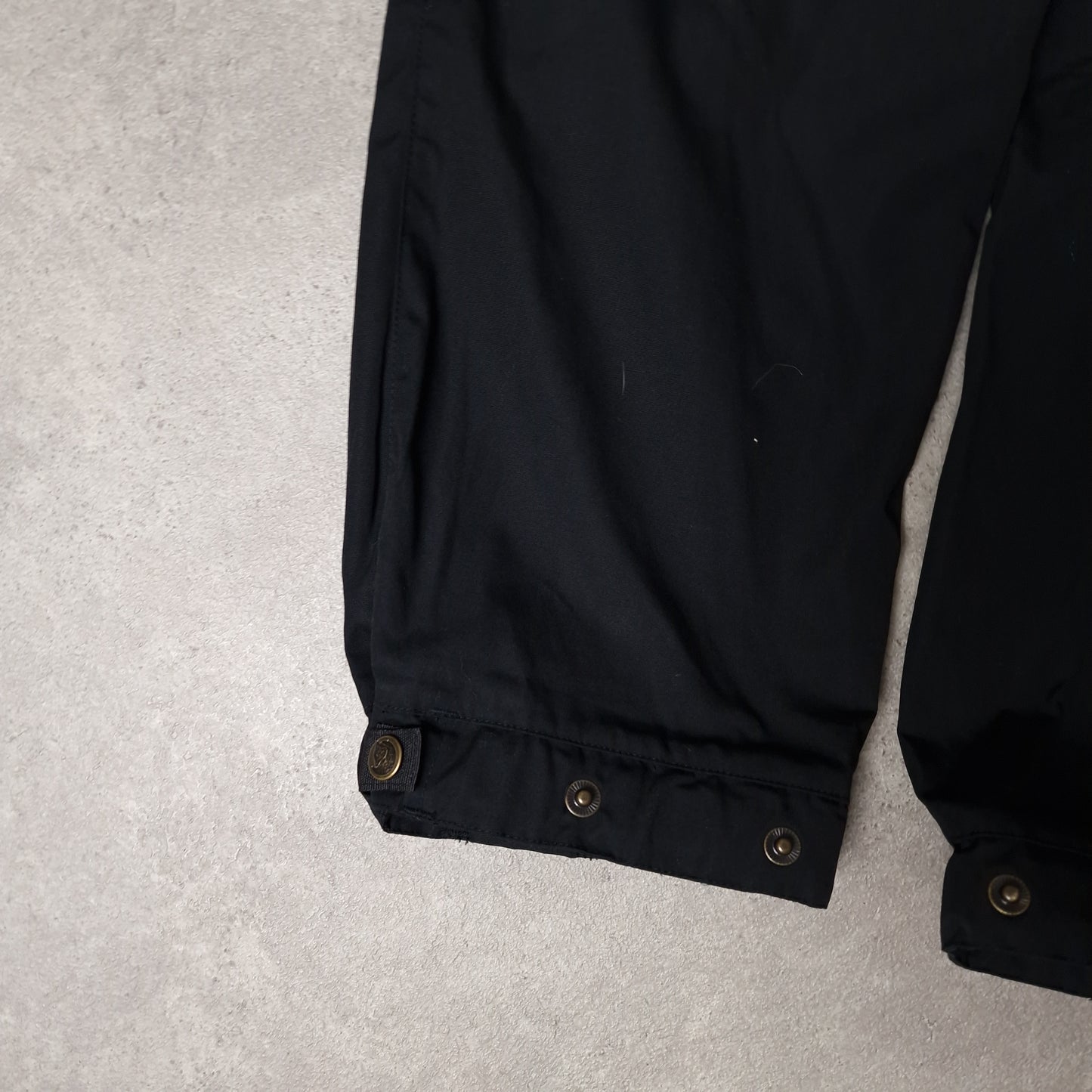 Fjallraven G-1000 trousers in black - women's large