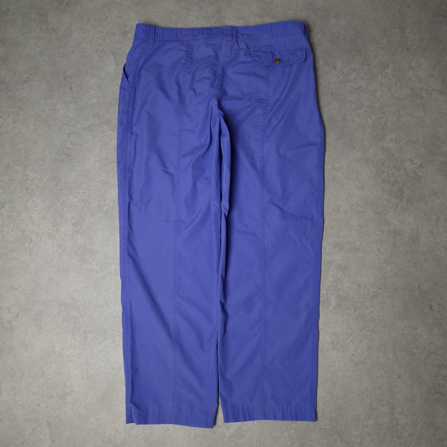 Vintage Fjallraven Byxa space baggy trousers in purple - XXL