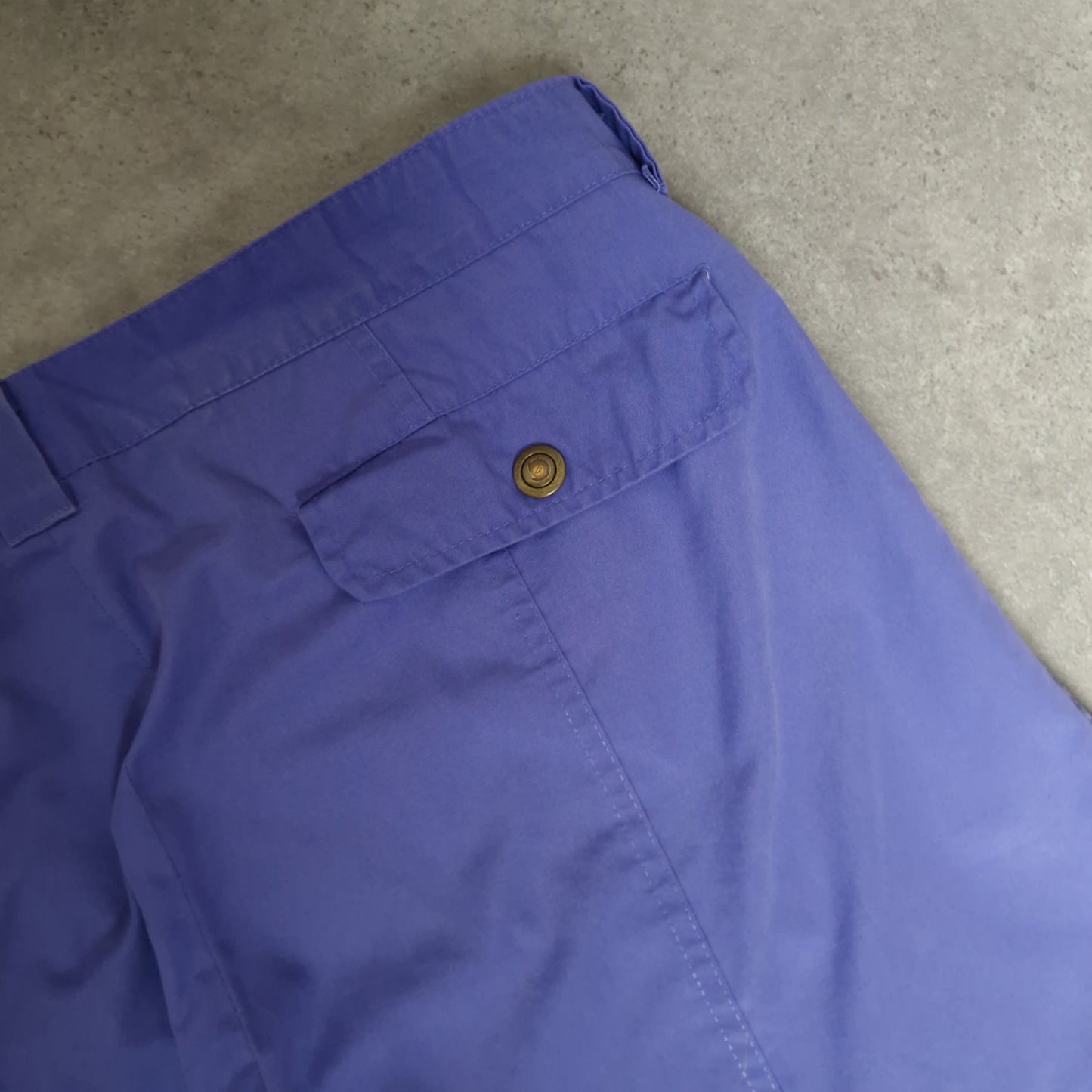 Vintage Fjallraven Byxa space baggy trousers in purple - XXL