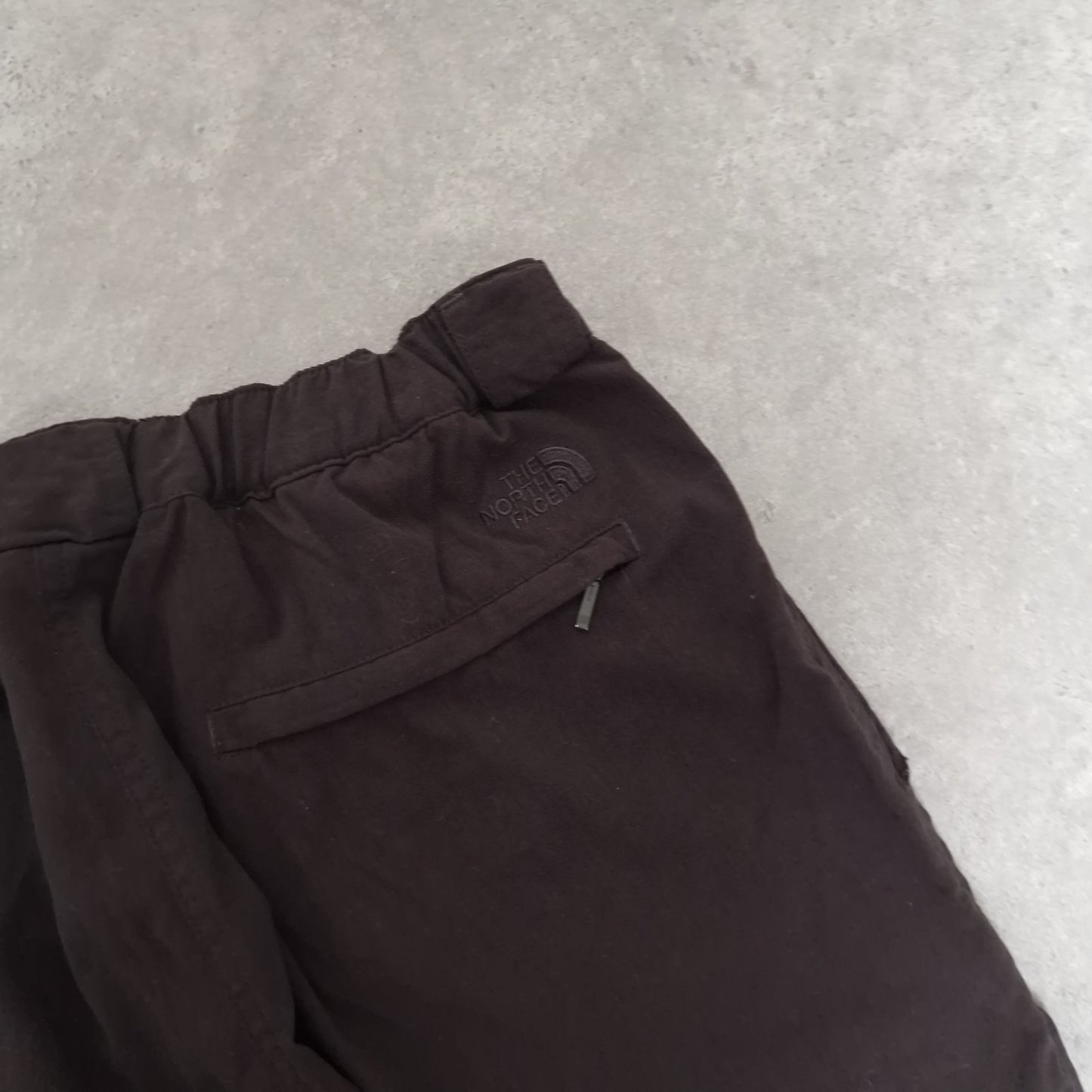 The North Face walking trousers in brown - women's large