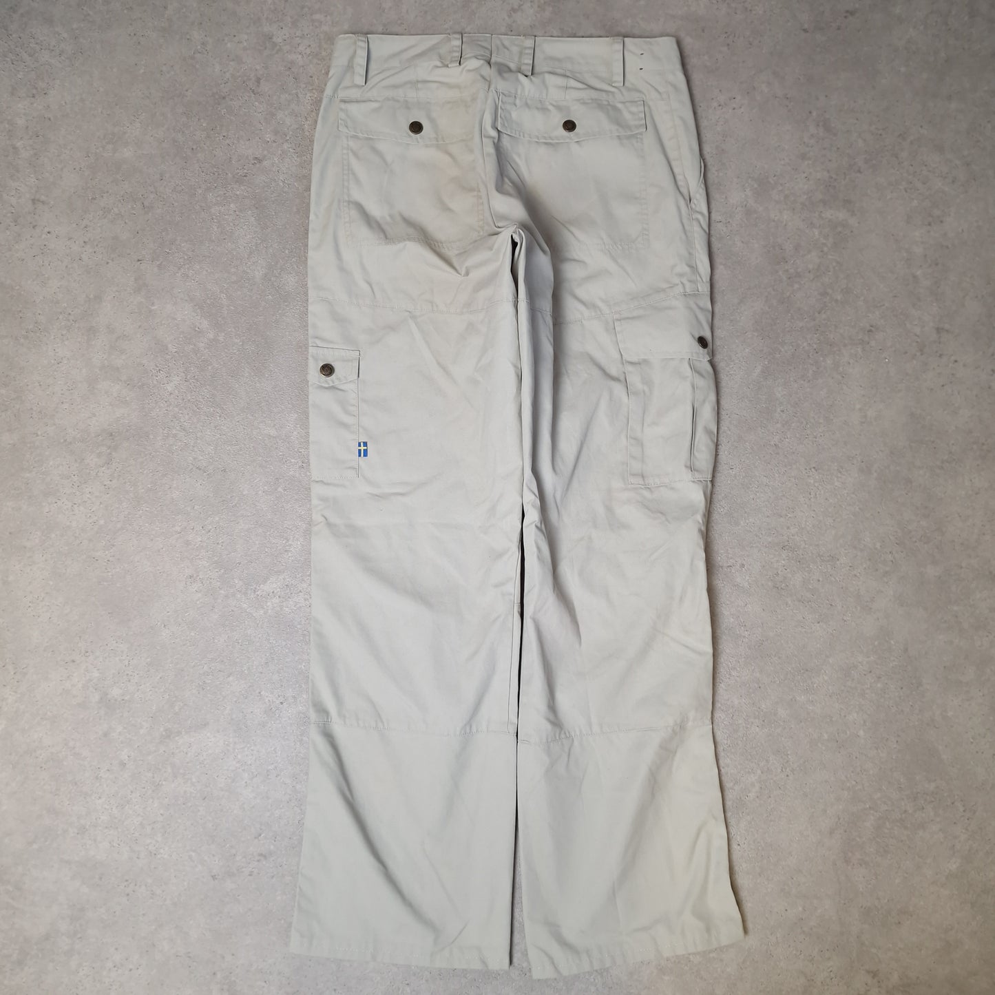 Fjallraven G-1000 trousers in grey - women's 32"