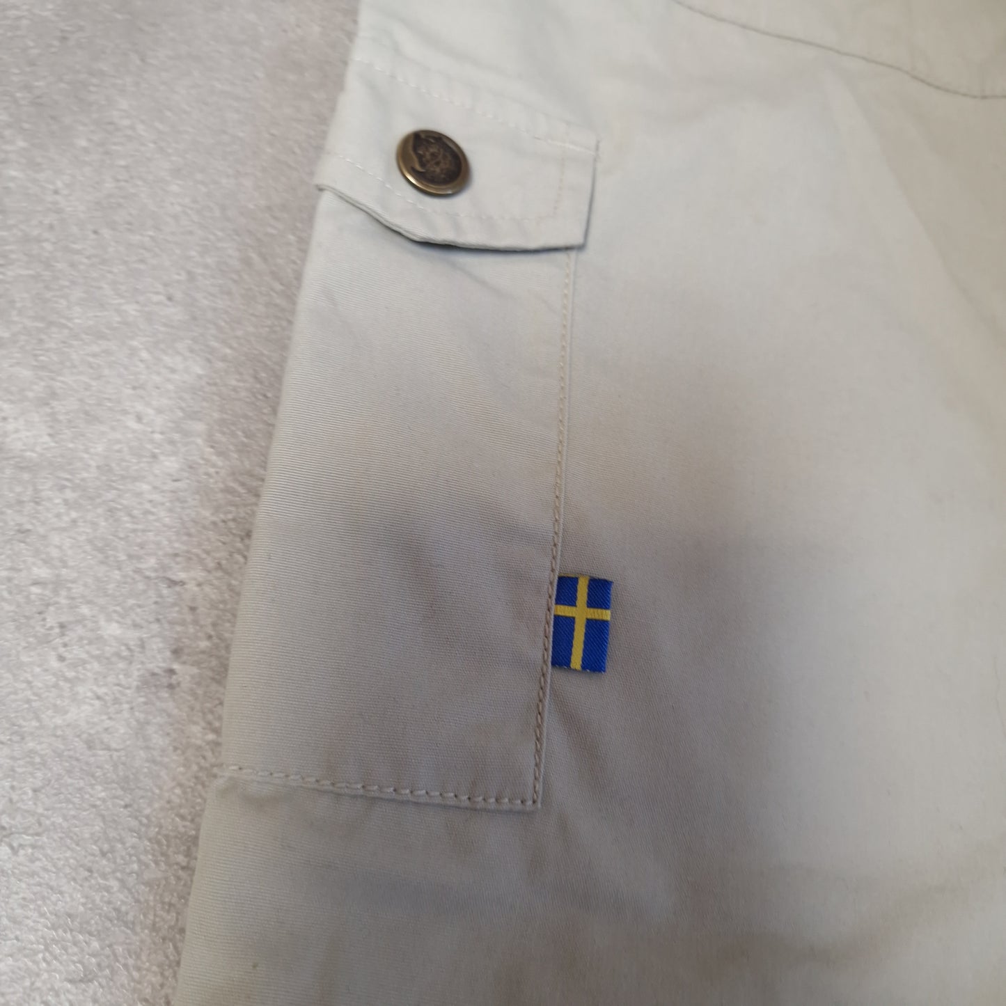 Fjallraven G-1000 trousers in grey - women's 32"