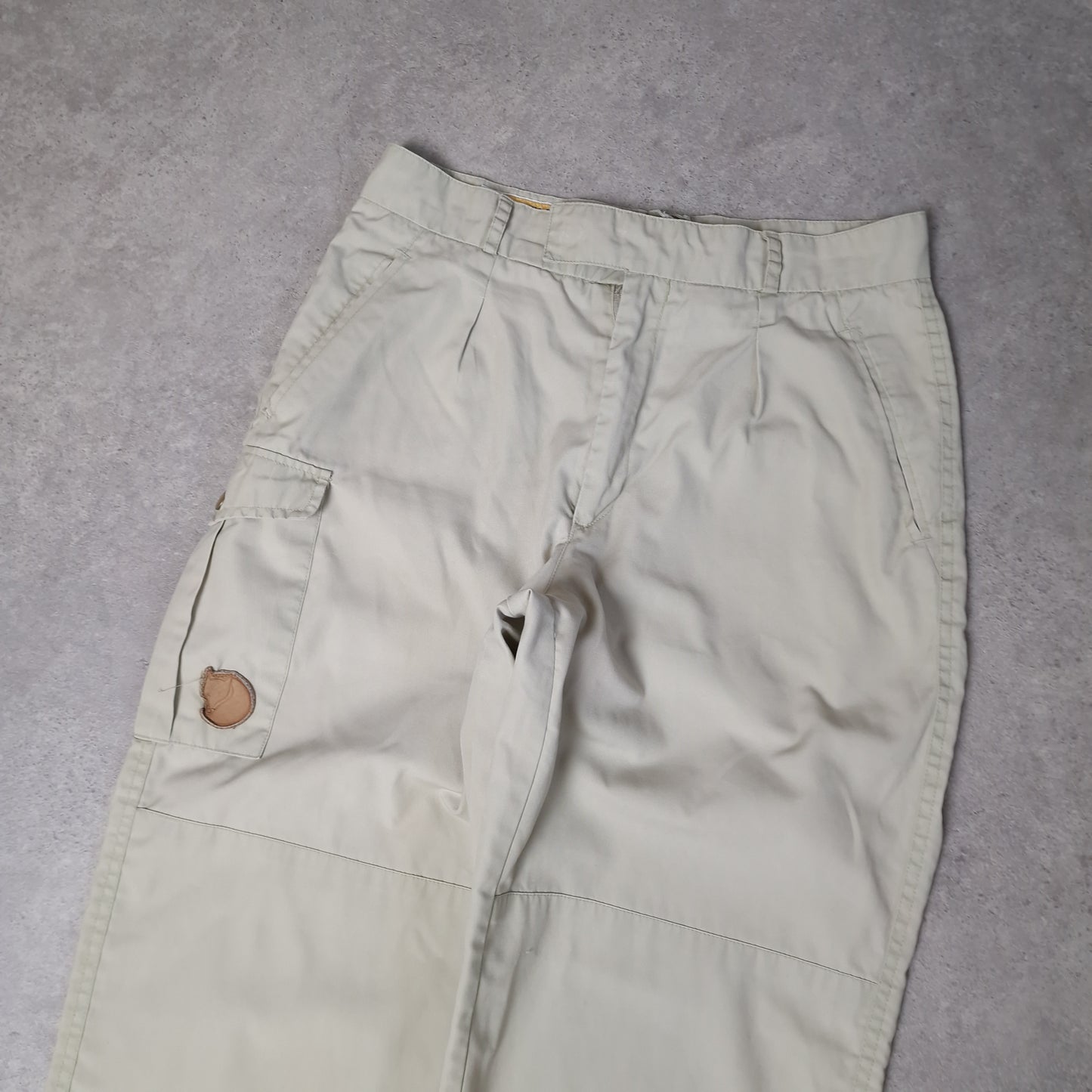Vintage Fjallraven Gronlands trousers in beige - 31"