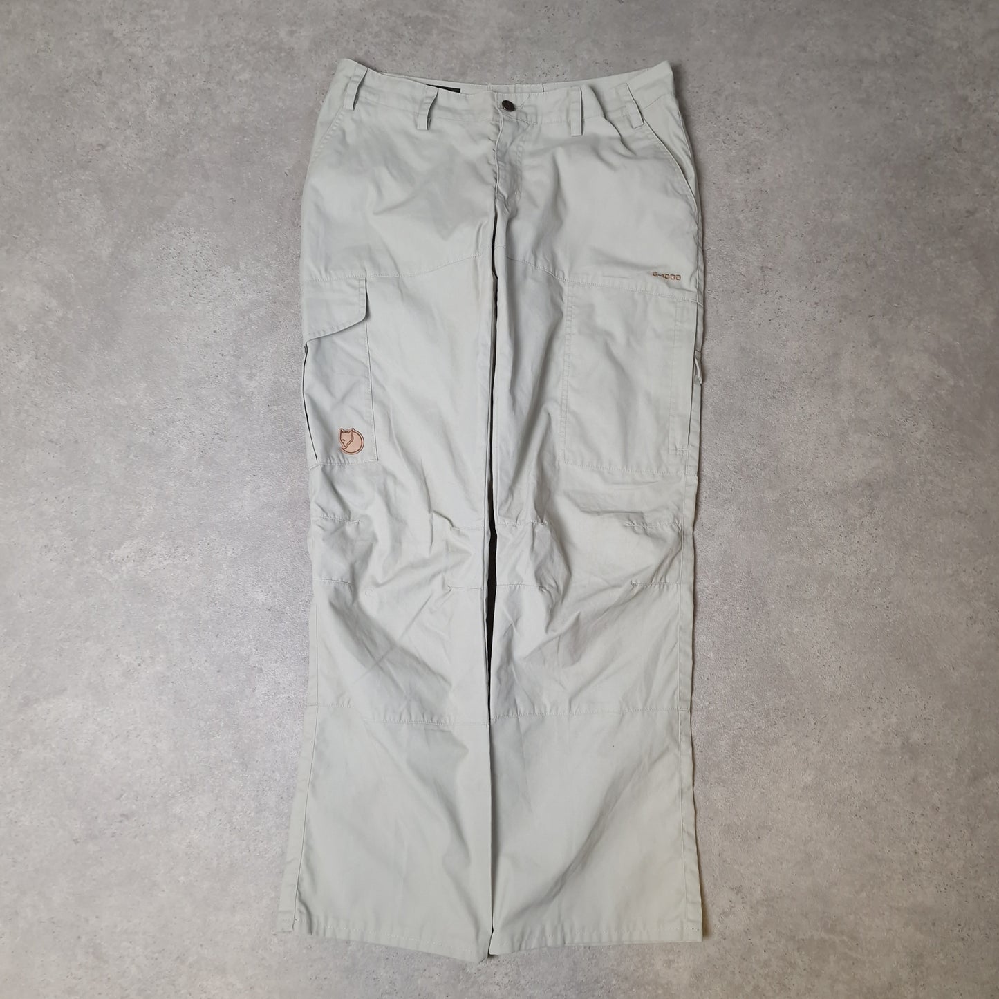 Fjallraven G-1000 trousers in grey - women's 32"