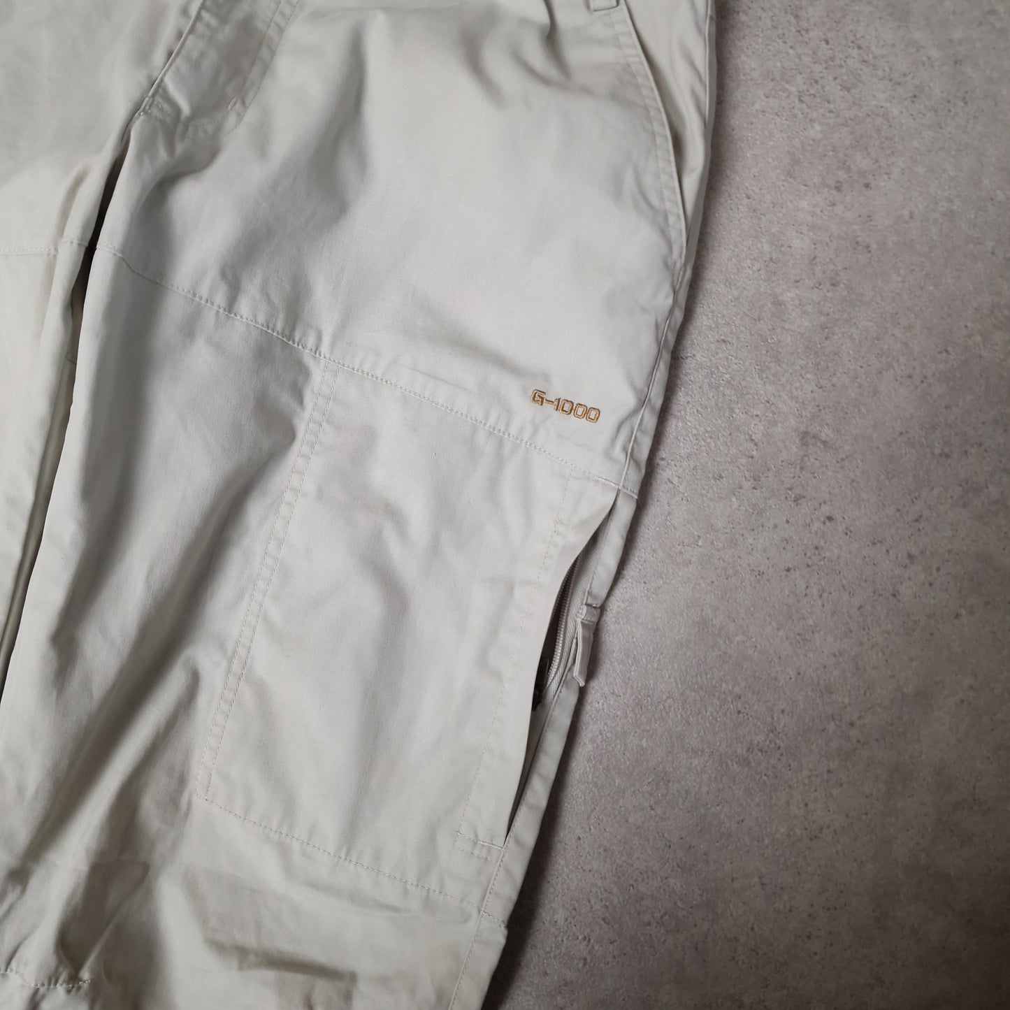 Fjallraven G-1000 trousers in grey - women's 32"