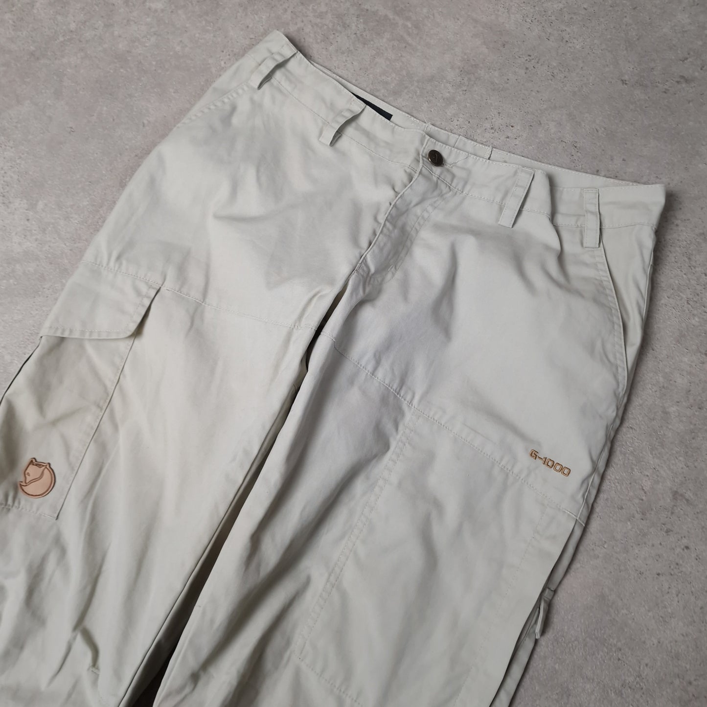 Fjallraven G-1000 trousers in grey - women's 32"