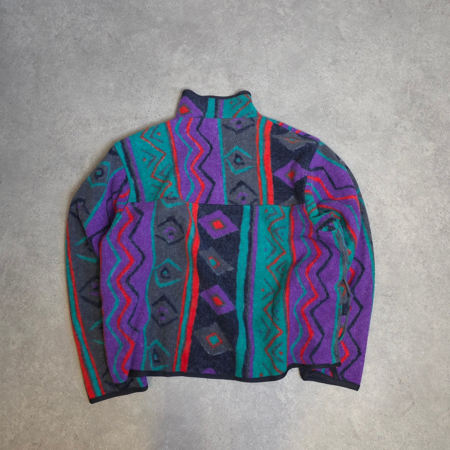 vintage Eddie Bauer aztec patterned fleece - XXL