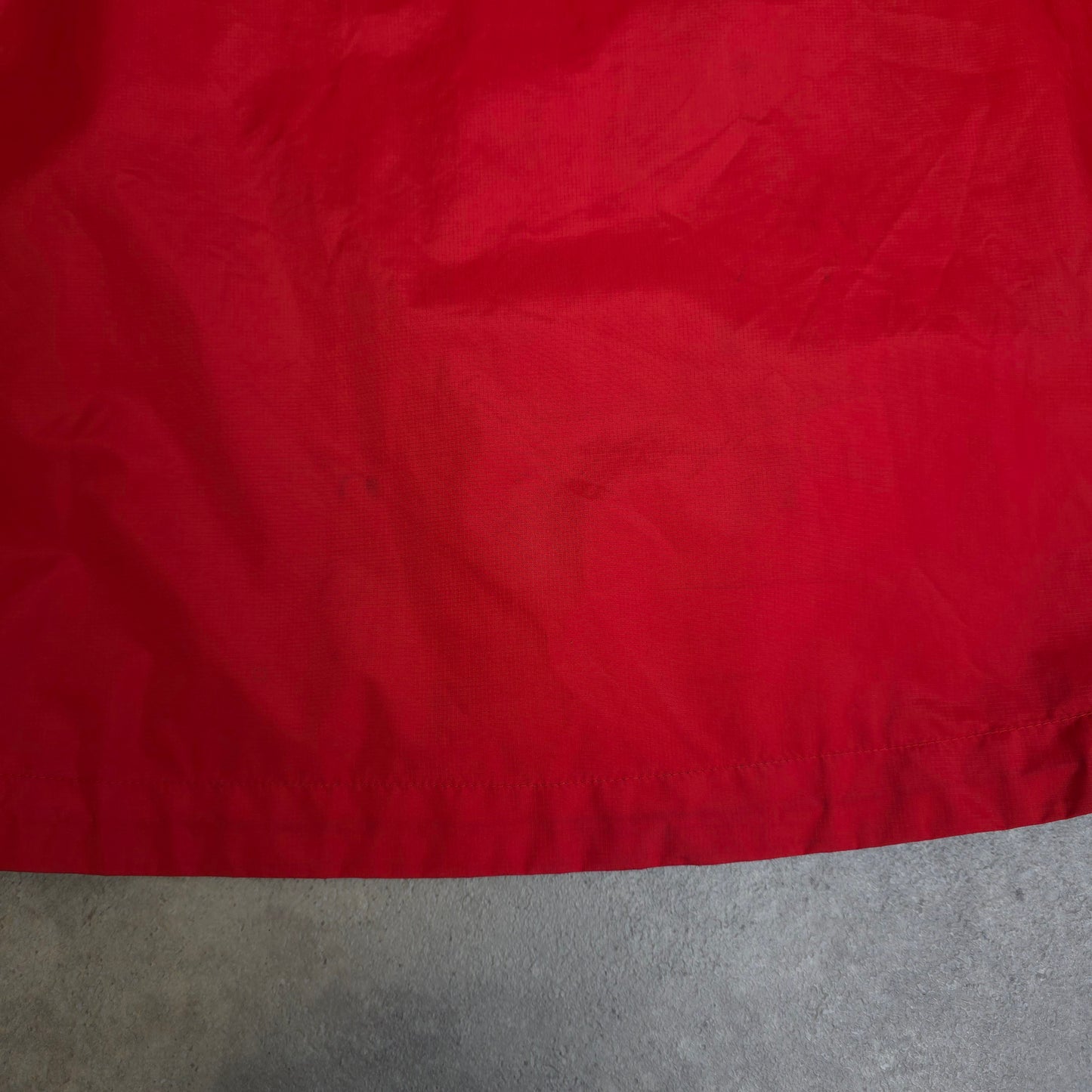 Patagonia torrentshell jacket in red and blue - small