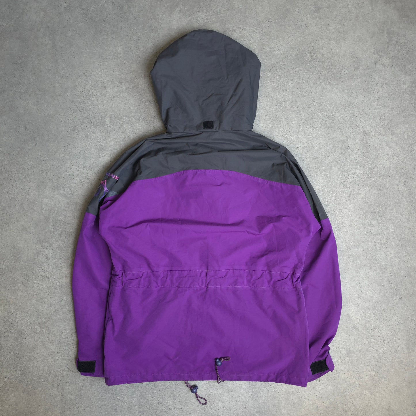 80s Karrimor gore tex jacket in purple - small