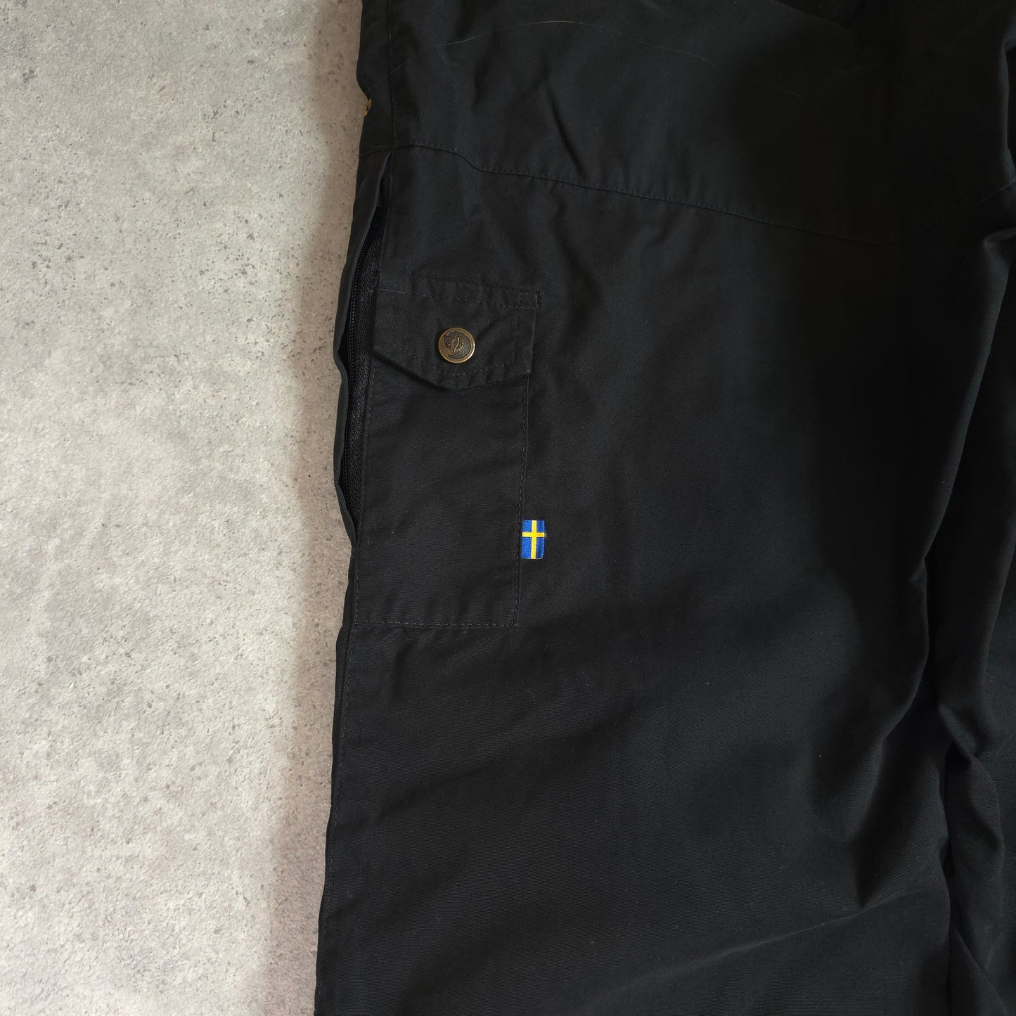 Fjallraven G-1000 Karla trousers in black - women's W36"