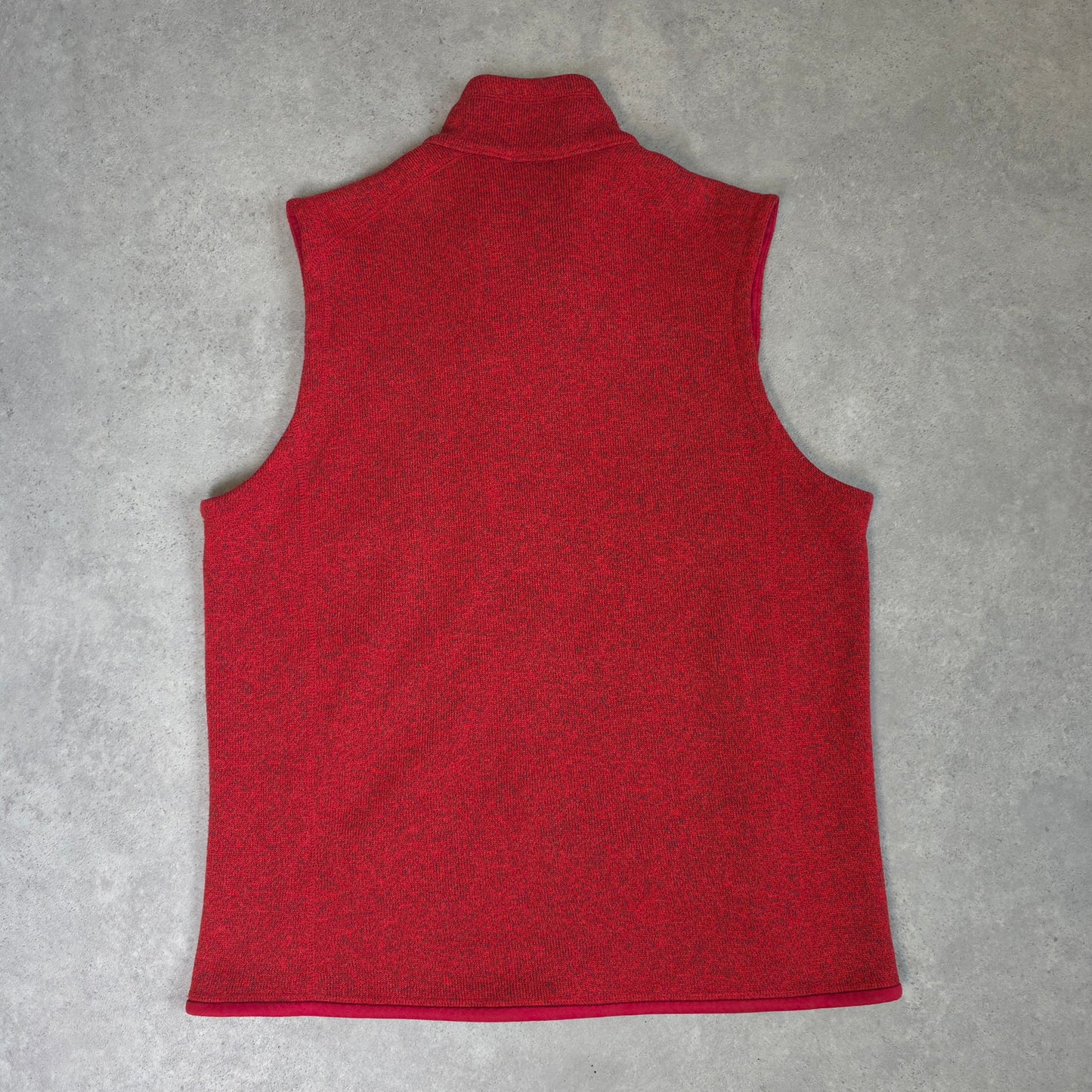 Patagonia better sweater vest in red - large