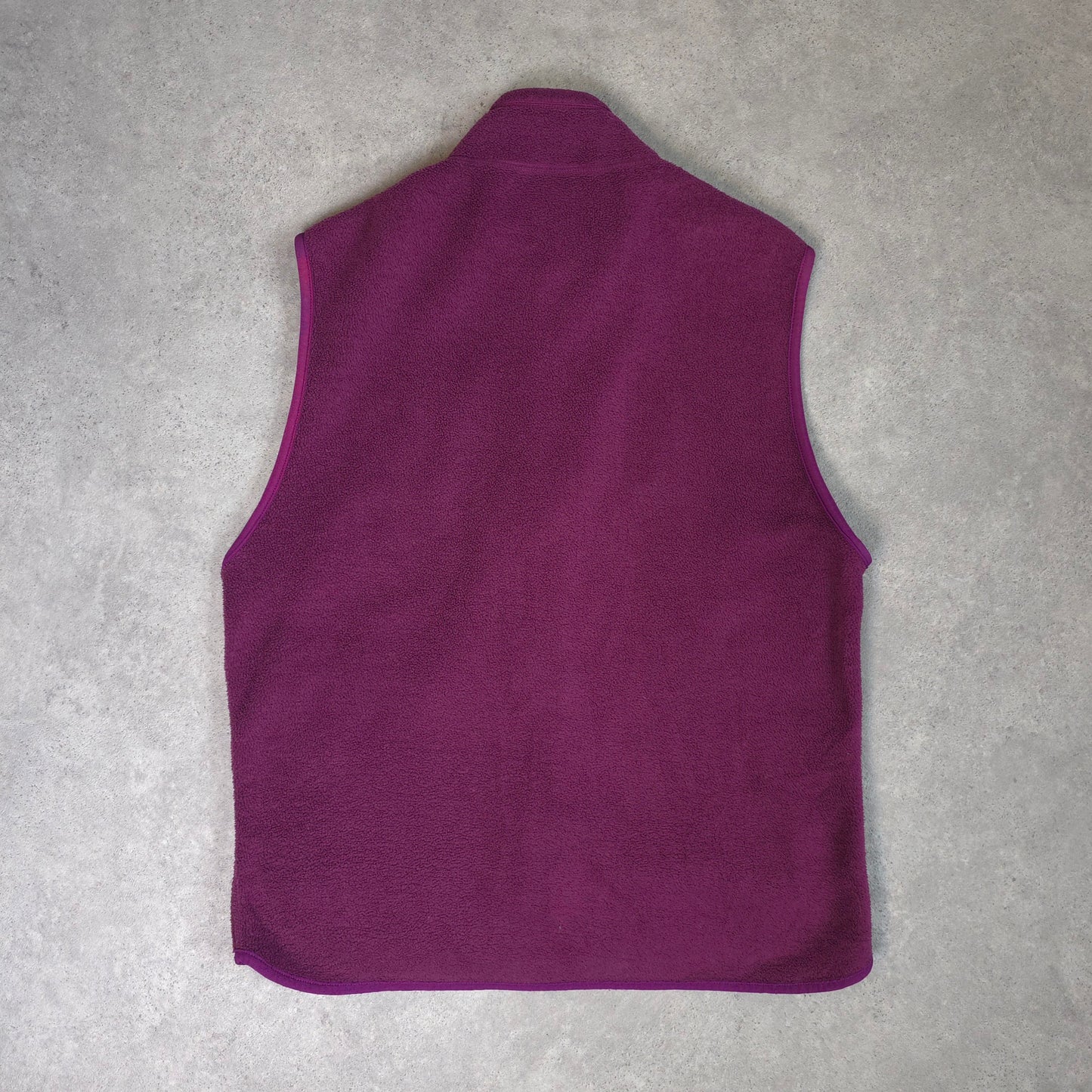 vintage Patagonia synchilla vest made in usa in purple - M/L