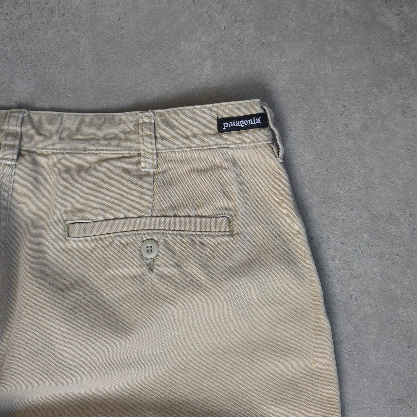 vintage Patagonia organic cotton workwear trousers in cream - 38x32