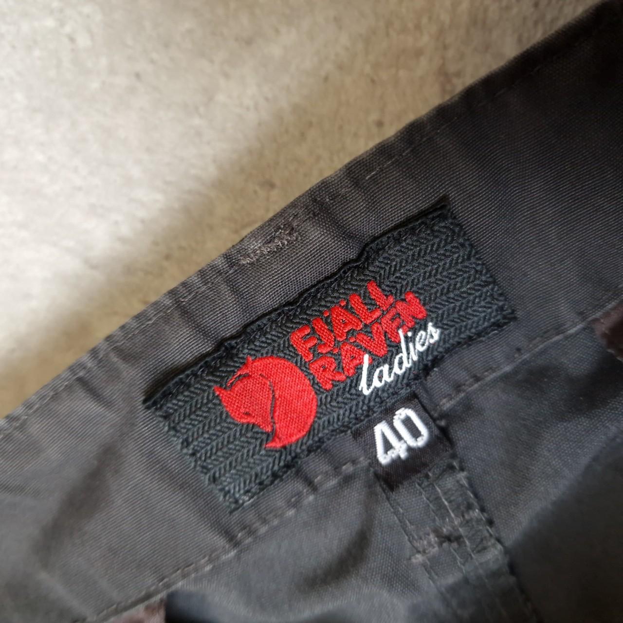 Fjallraven convertible G-1000 trousers in grey - UK10