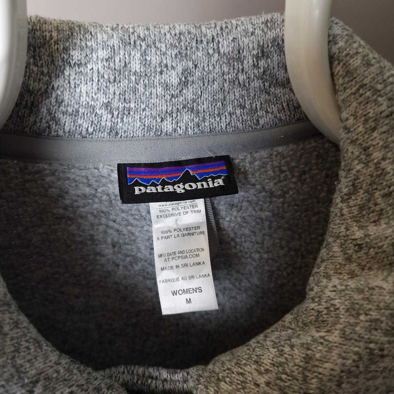 Patagonia Better sweater peacoat cardigan in grey - women's medium