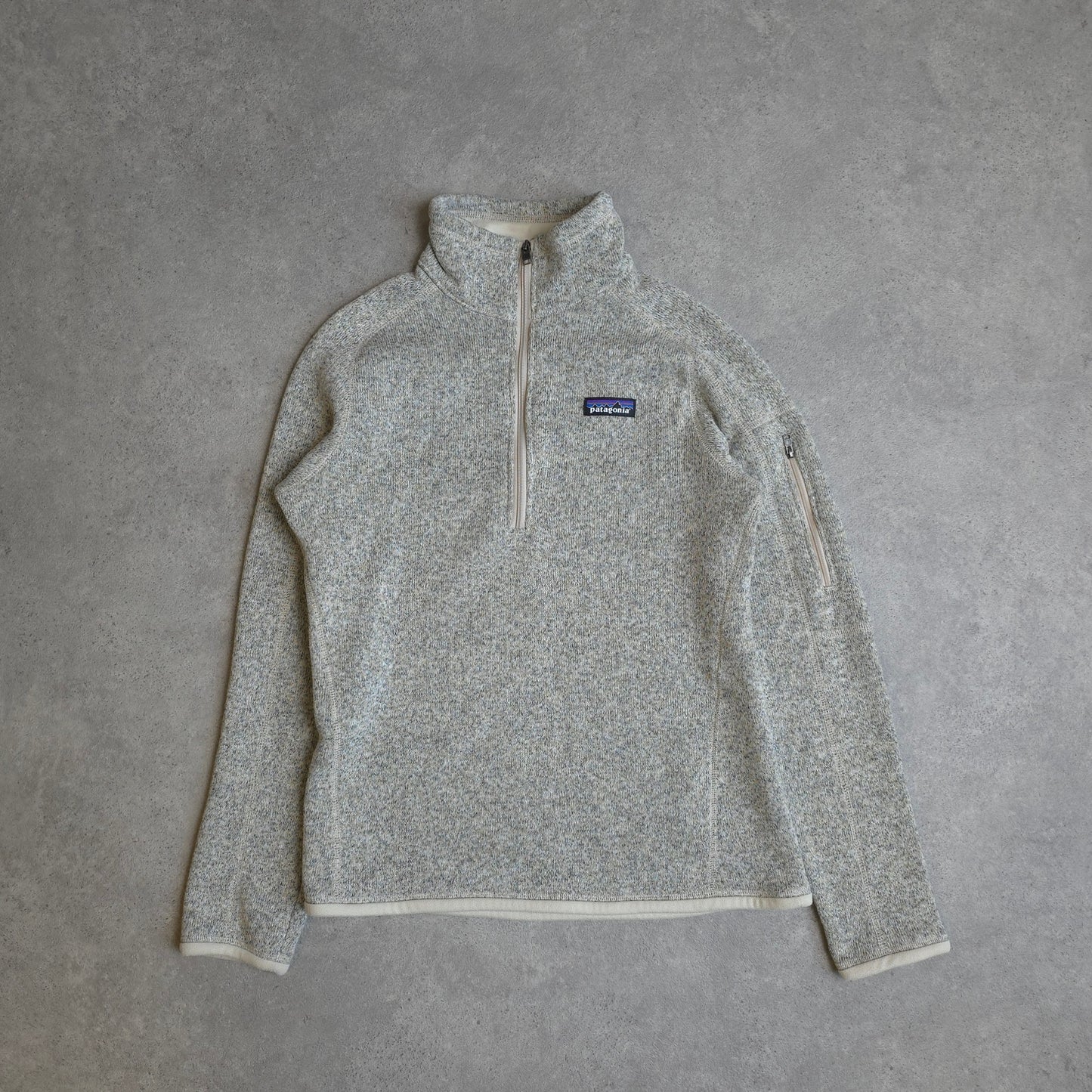 Patagonia better sweater in grey - women's small