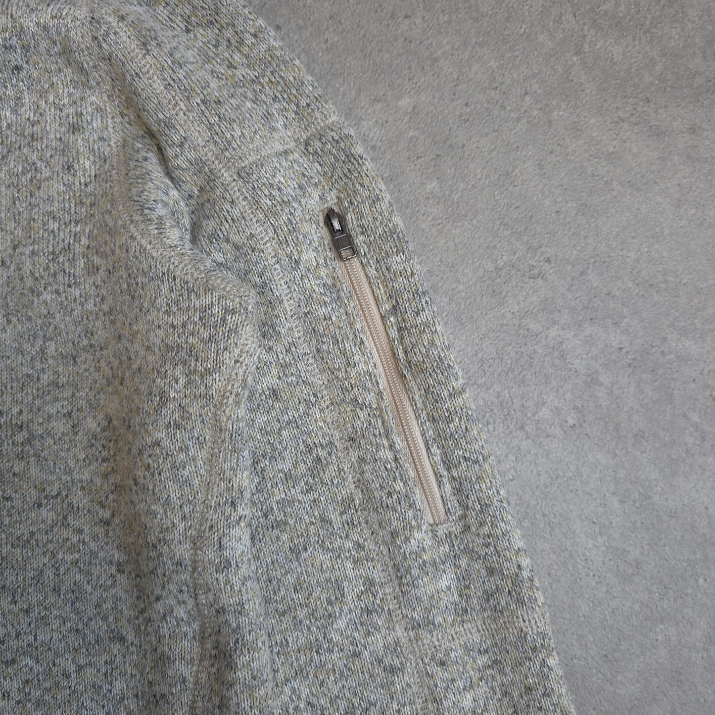 Patagonia better sweater in grey - women's small