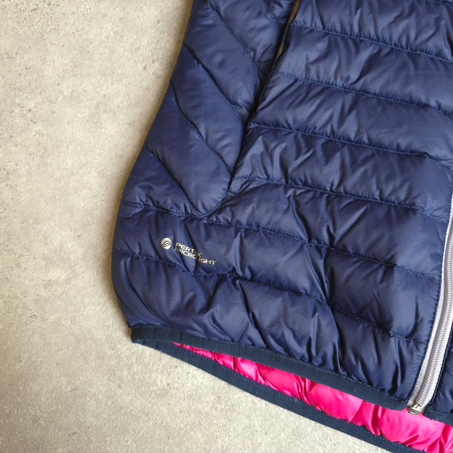 Rab microlight down filled vest in blue - UK 8