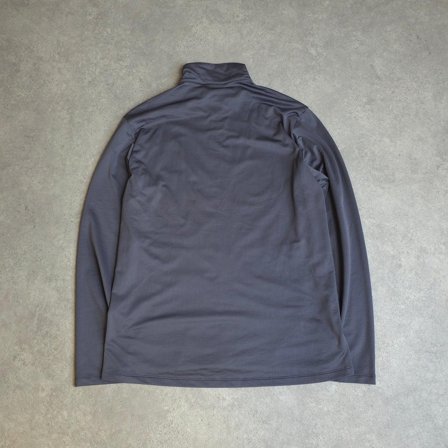 Salmon zip up fleece in grey - XL