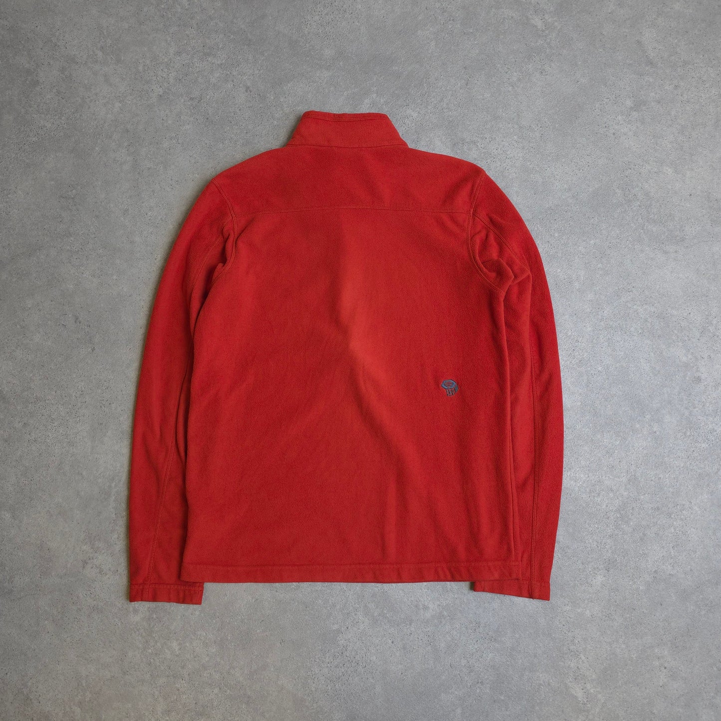 Mountain Hardwear 1/4 zip fleece in orange - small