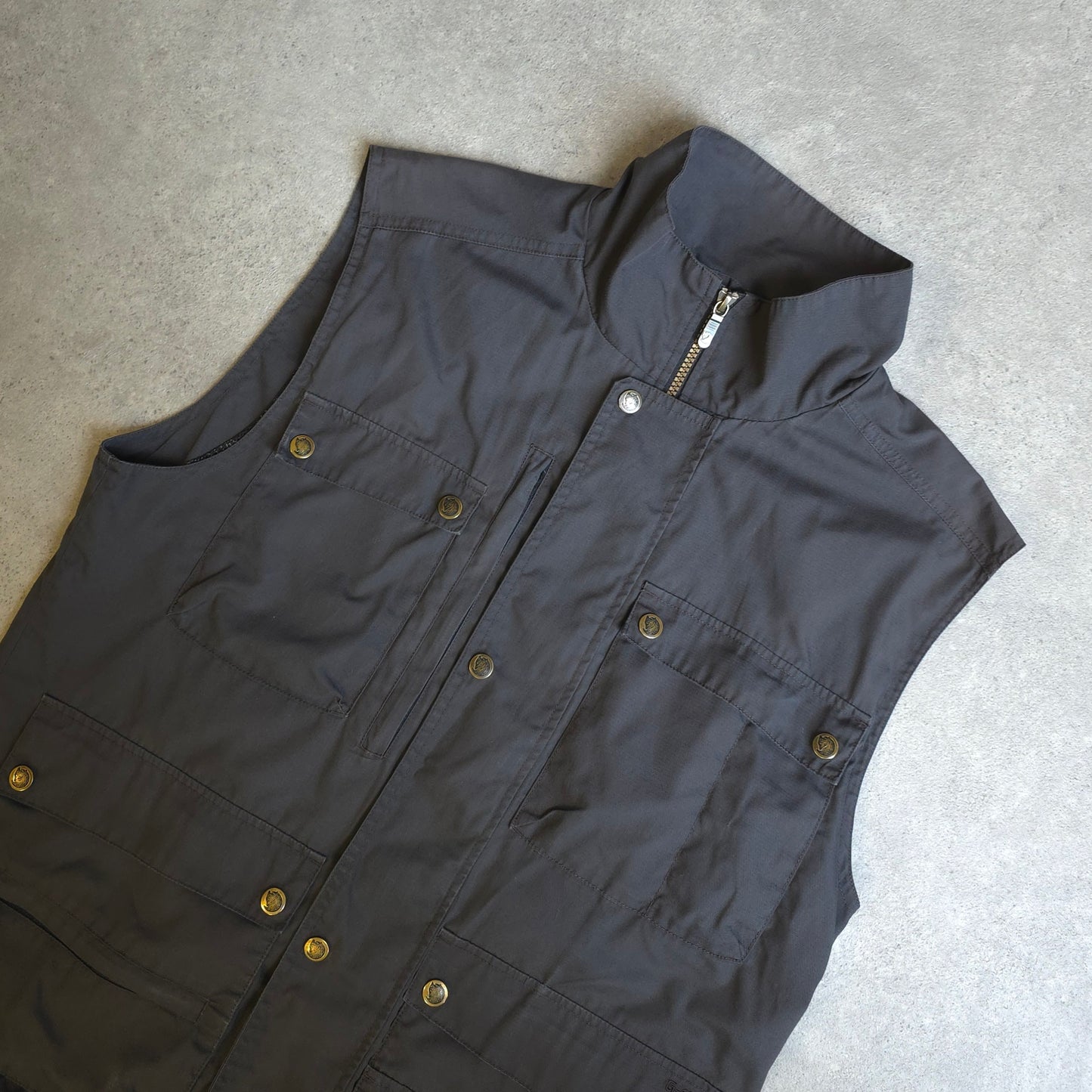 Fjallraven G-1000 vest in grey - large