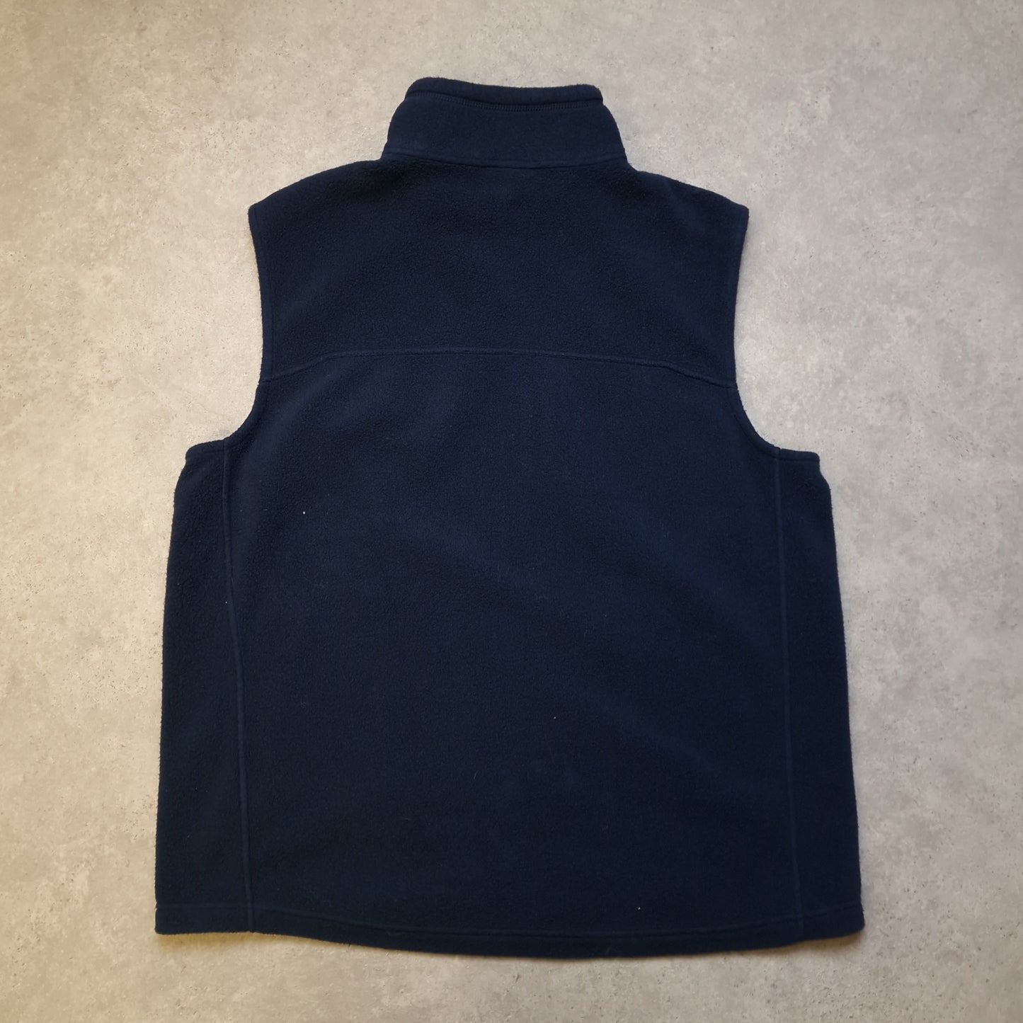 Patagonia fleece gilet in blue - XL