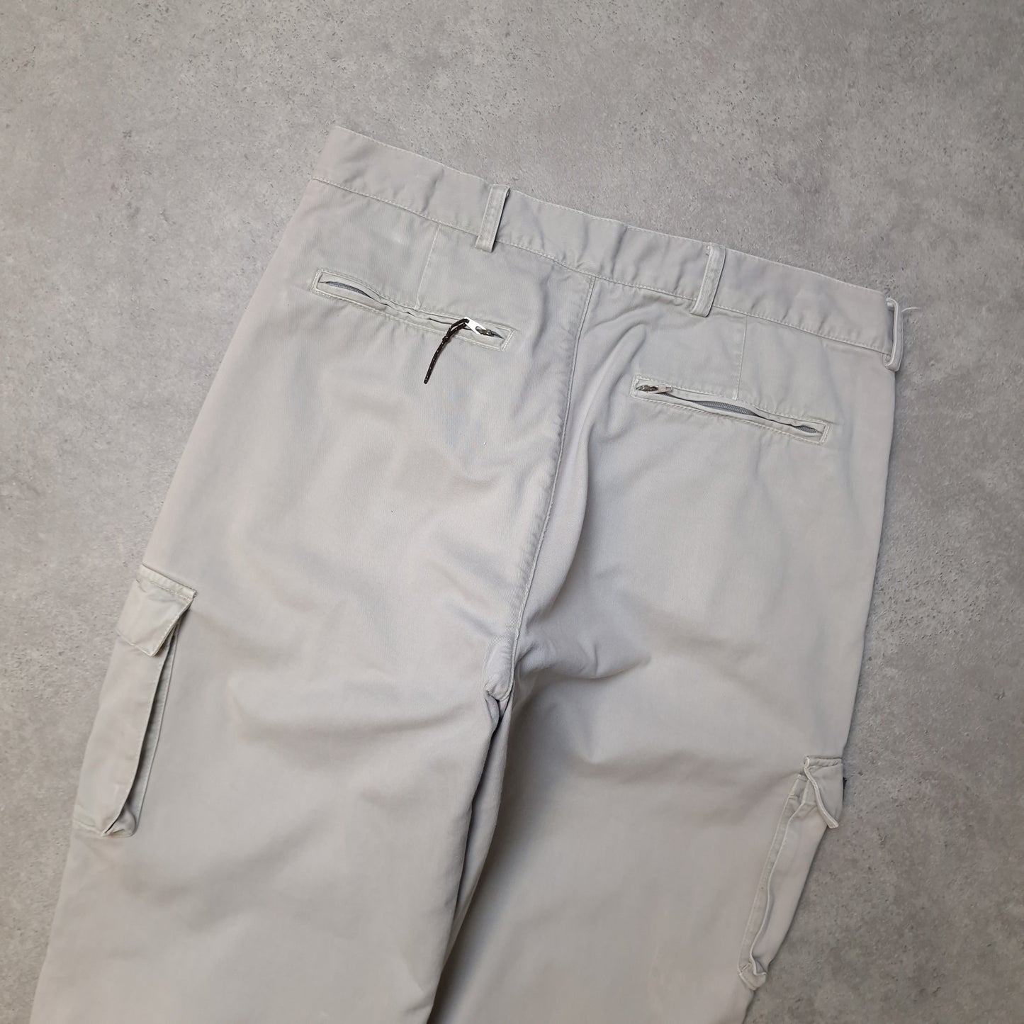 Napapijri cargo trousers in grey - medium