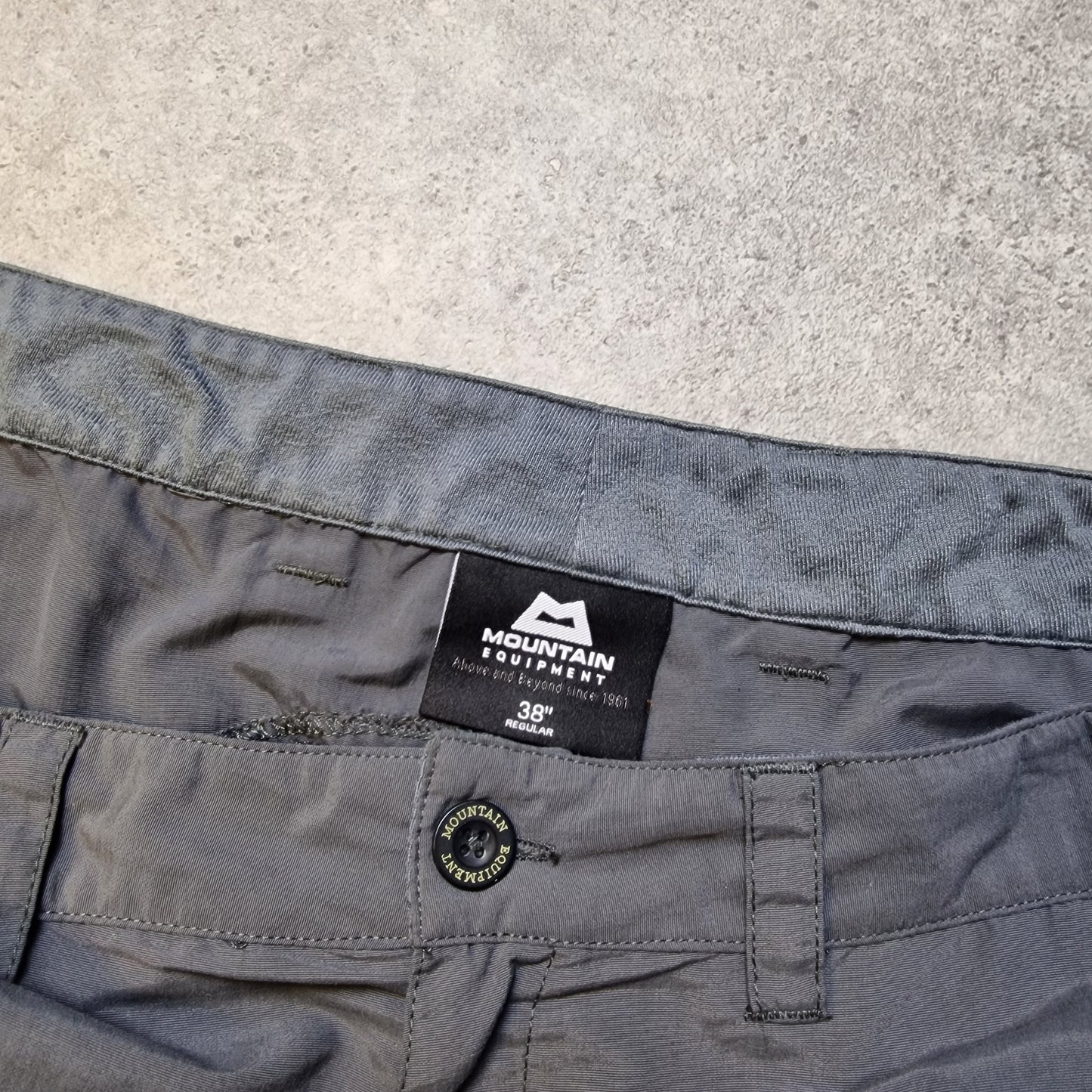 Mountain Equipment walking trousers in grey - XXL
