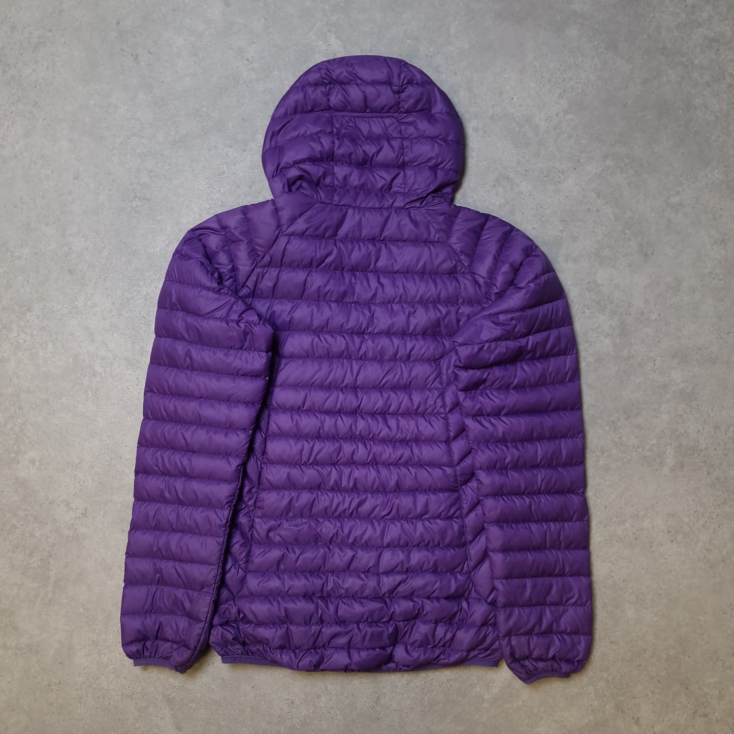 Rab microlight alpine down jacket in purple - women's UK10