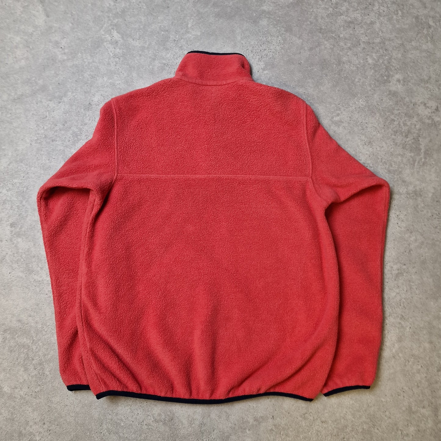 Patagonia synchilla snap-t fleece in salmon pink - women's medium