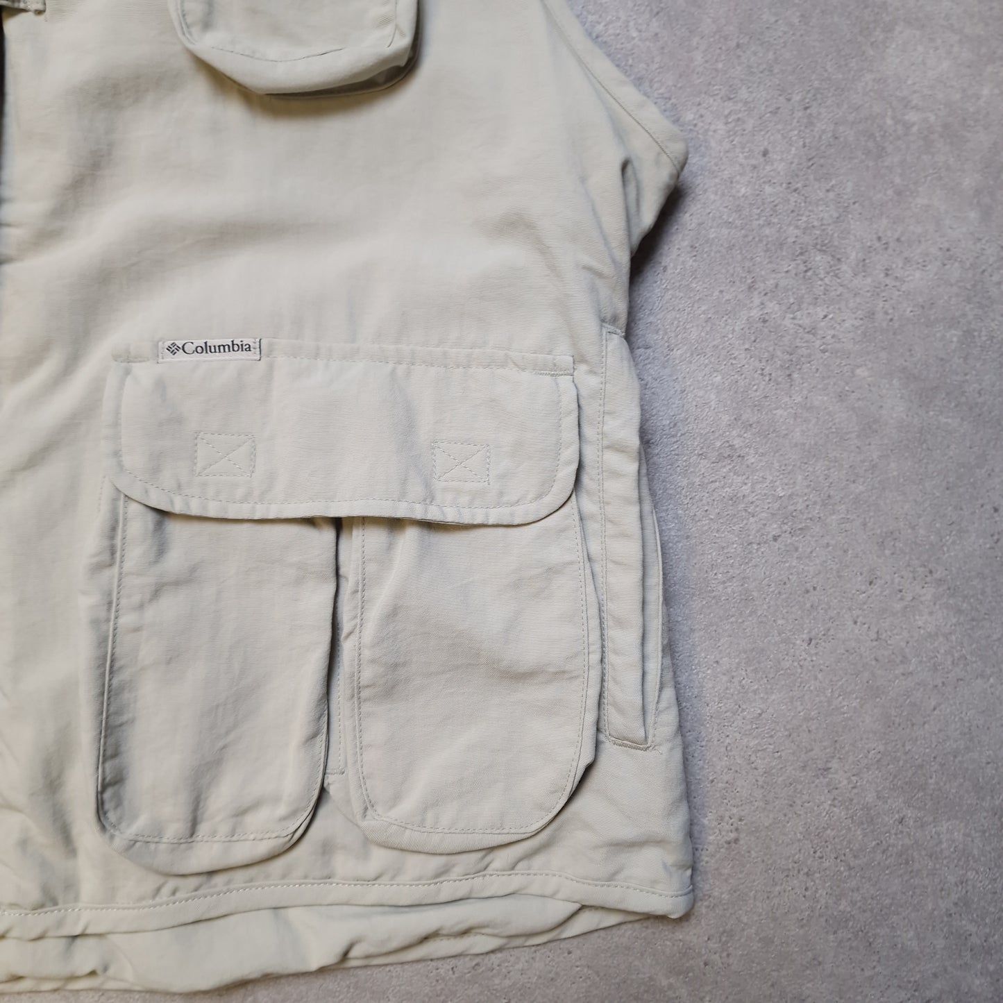 Columbia utility gilet in grey - large
