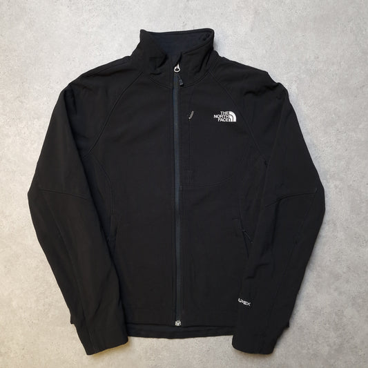 The North Face Apex soft shell jacket in black - women's small