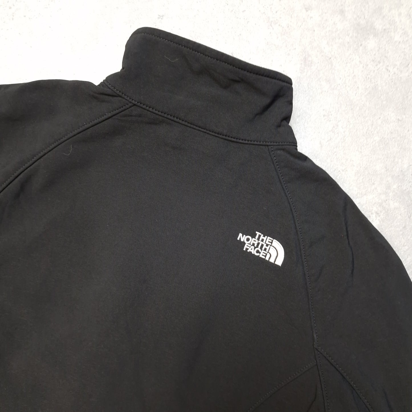 The North Face Apex soft shell jacket in black - women's small