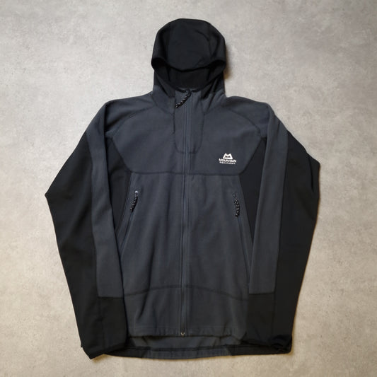 Mountain Equipment hooded fleece in grey - XL