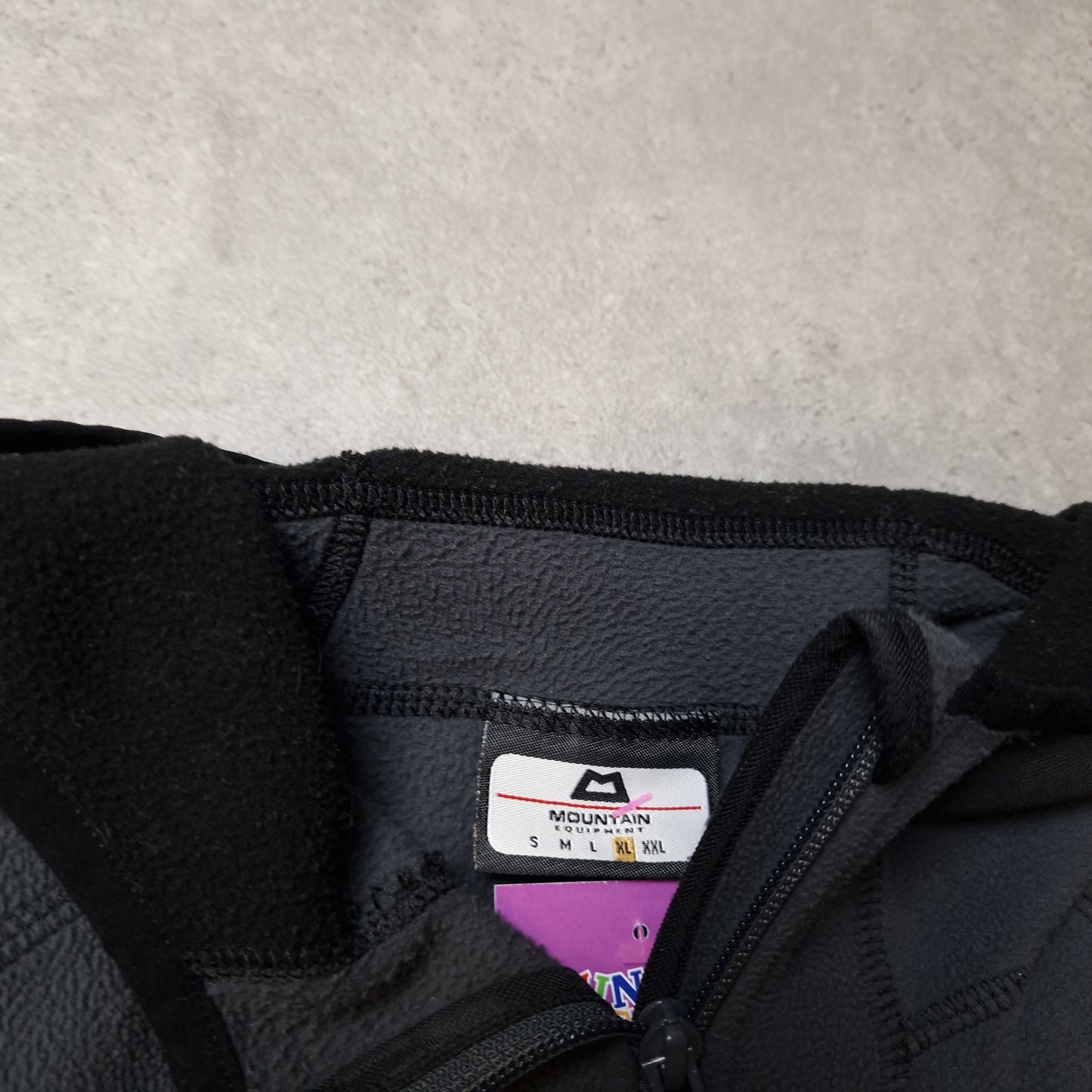 Mountain Equipment hooded fleece in grey - XL