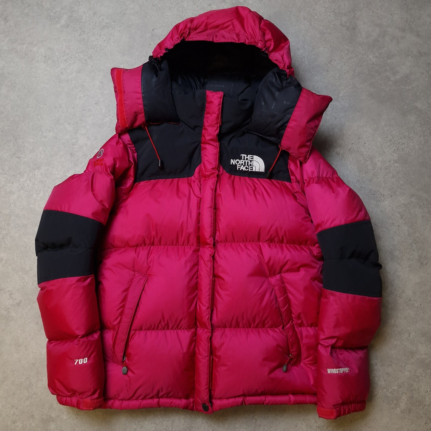The North Face Baltoro jacket in pink - women's XS