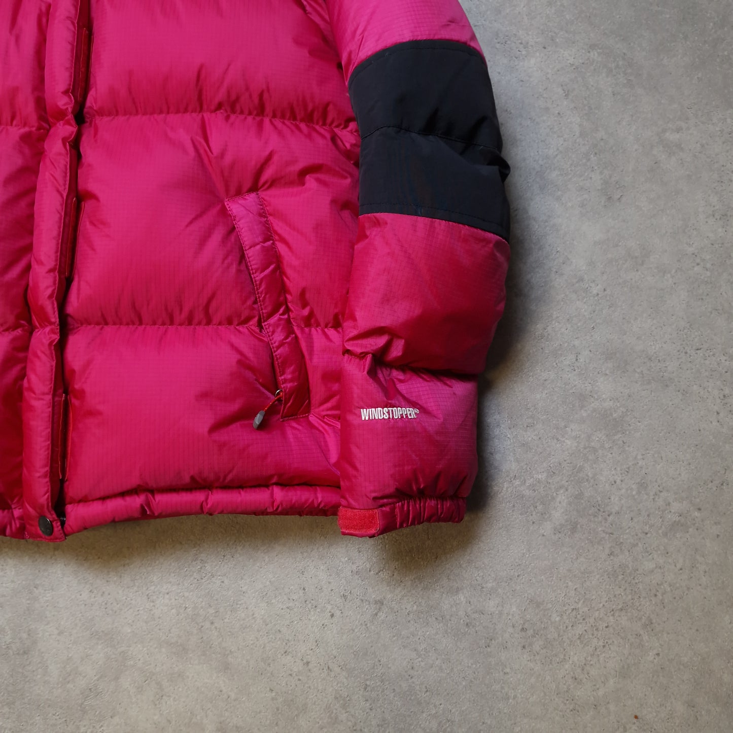 The North Face Baltoro jacket in pink - women's XS