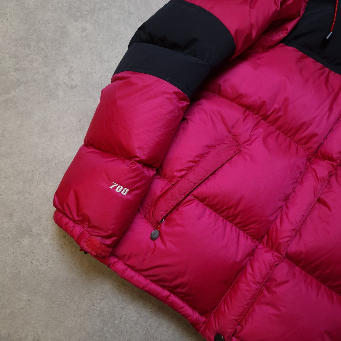 The North Face Baltoro jacket in pink - women's XS