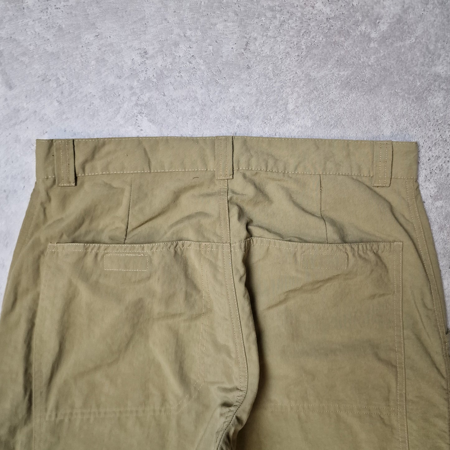 Patagonia convertible trousers in khaki - waist 33"