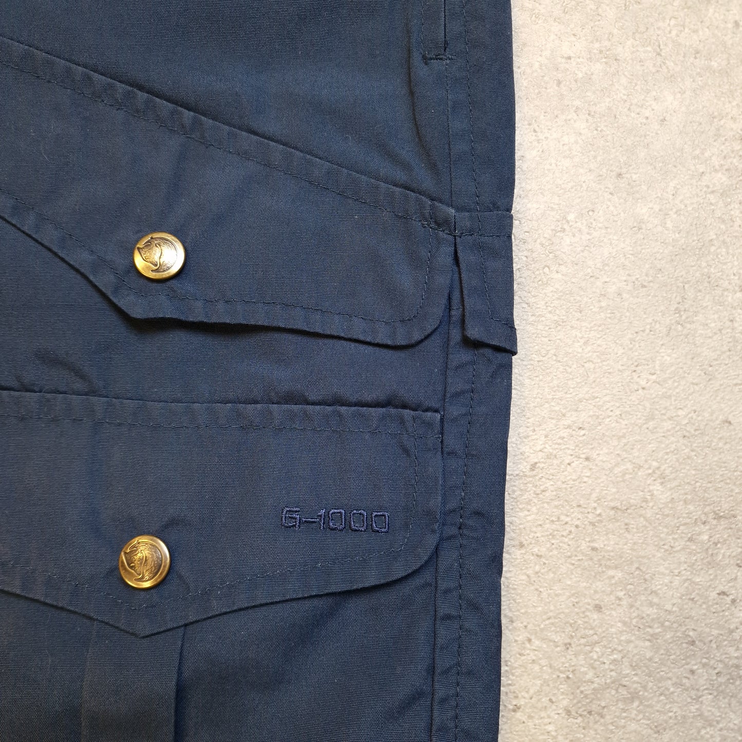 Fjallraven G-1000 trousers in blue - waist 34"