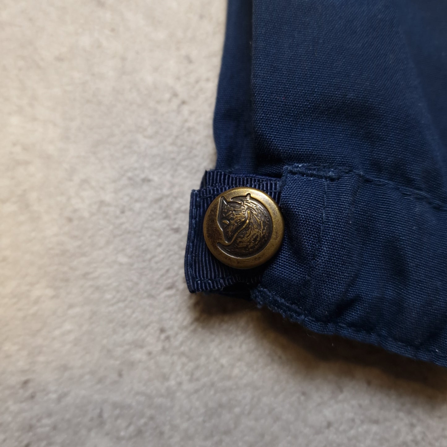 Fjallraven G-1000 trousers in blue - waist 34"