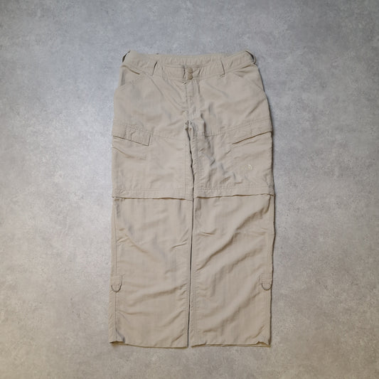 The North Face convertible trousers in cream - Women's medium