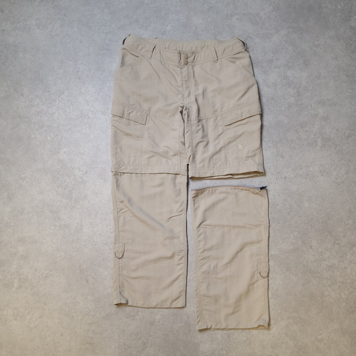 The North Face convertible trousers in cream - Women's medium