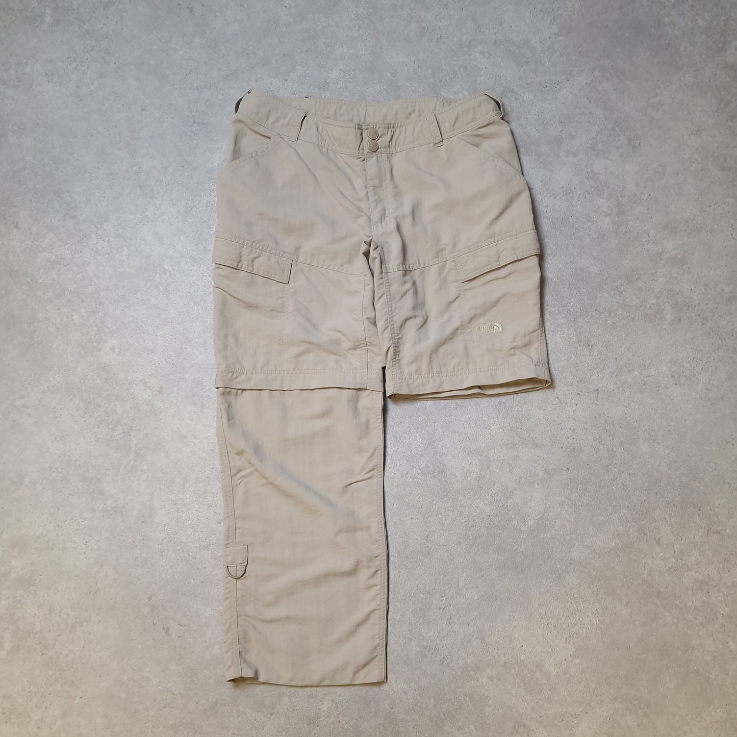 The North Face convertible trousers in cream - Women's medium